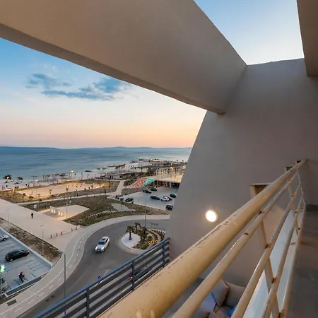 Velebos Superior - Spacious Luxury Four-room On 220 M2 - Panoramic View Of The Sea And Islands - Prestigious Location By The Sea To The New Center Of Znjan - Amenities - Free Garage Parking Space Apartmán Split